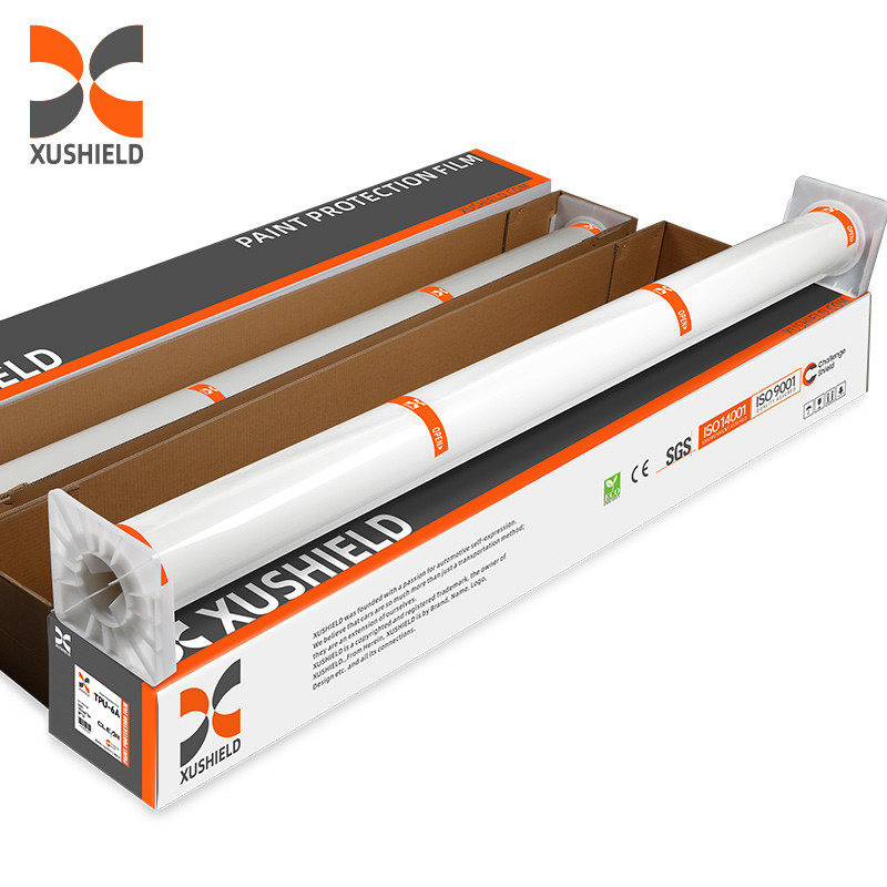 XUSHIELD 1.52*15m 10mil Açık TPU PPF Araç Beden Boyası Koruma Vinyl Film Araç Yüzey Koruması için