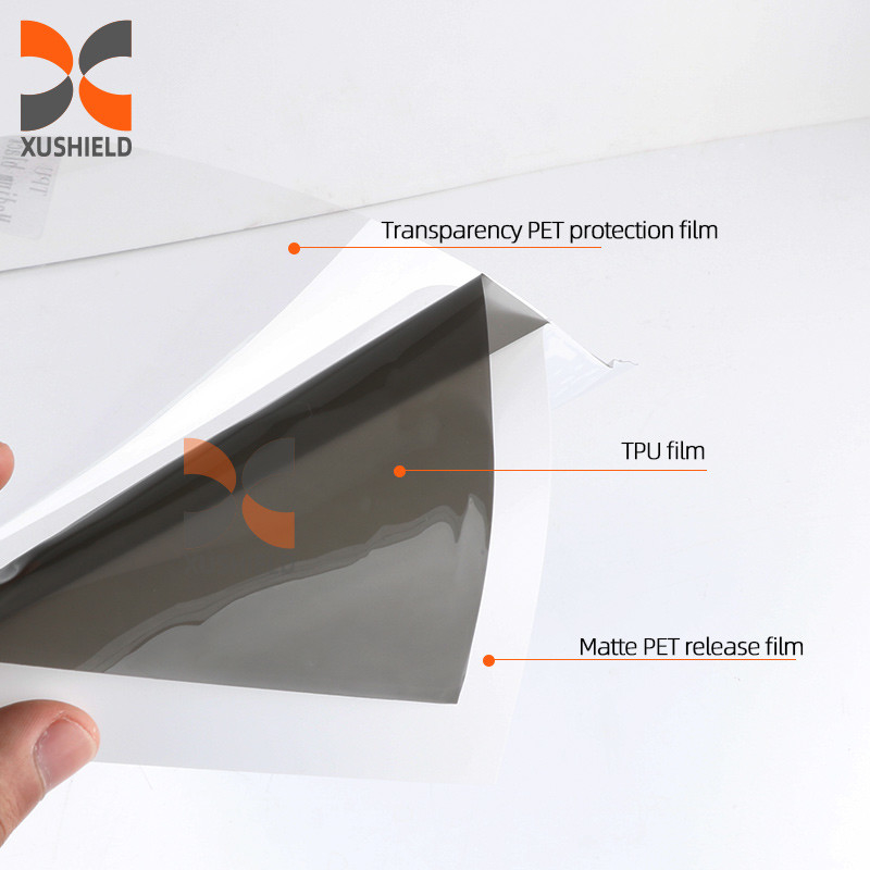 Şeffaf Motosiklet Farı Otomobil Karanlık Siyah Kuyruk Fener Led Araba Fener Tint Film TPH Lamp Koruyucu Film