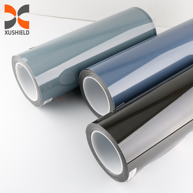 Şeffaf Motosiklet Farı Otomobil Karanlık Siyah Kuyruk Fener Led Araba Fener Tint Film TPH Lamp Koruyucu Film