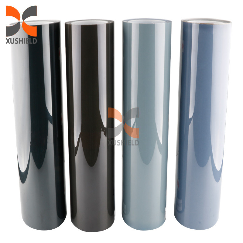 XUSHIELD Yüksek Kaliteli TPH TPU Araç Farı Tint Film Işık Siyah Duman Siyah Kuyruk Işık Farı Tint Film