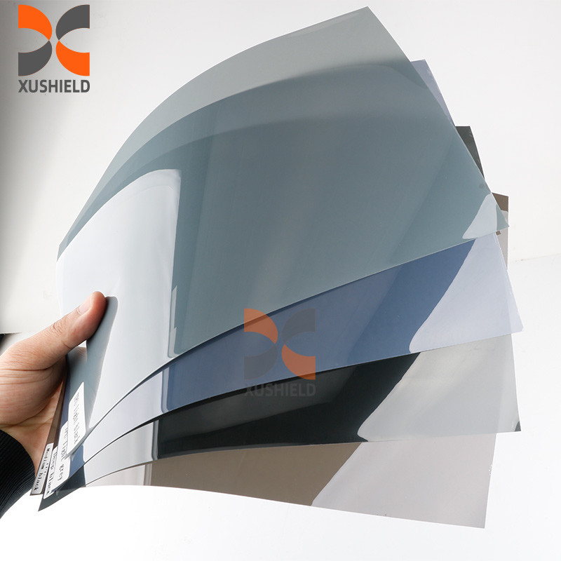 Dumanlı Siyah PPF 7.5mil Kendiliğinden İyileşen TPU Farlar Tint Film Anti Küçük Çizikler Koruma TPU Araç Lambası Tint Film