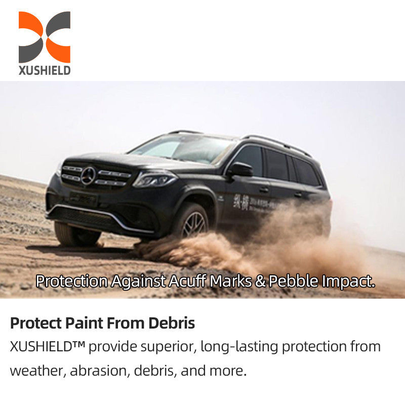 8.5mil Yüksek parlak hidrofobilik yüksek kaliteli Anti Çizik Isı Onarım Açık TPU Araç Boya Koruyucu Film