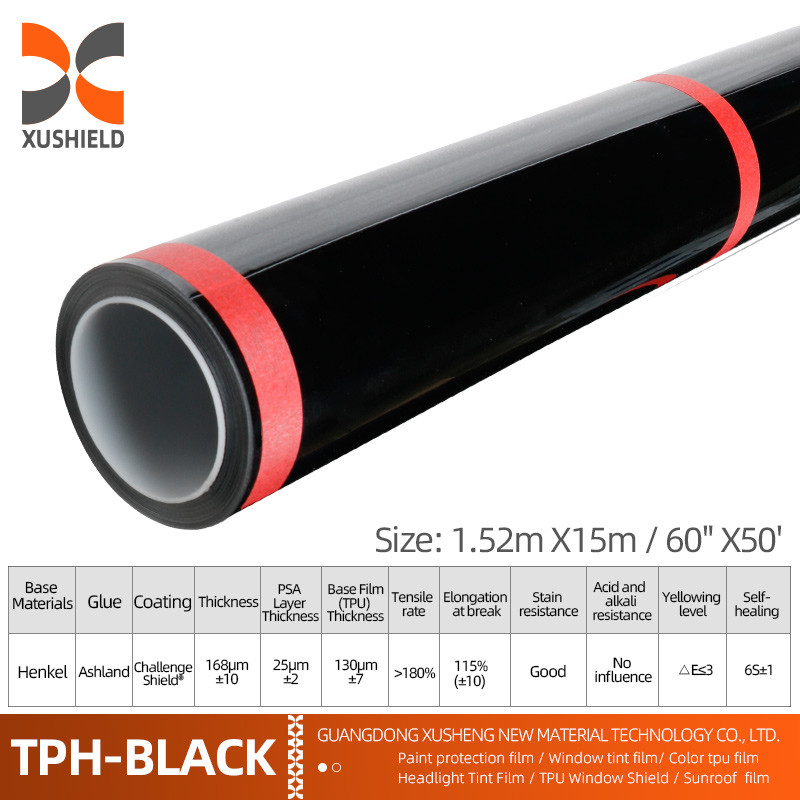1.52*15m Mat TPH TPU PPF Araç Beden Boya Koruma Vinyl Film Araç Yüzeyi Koruma