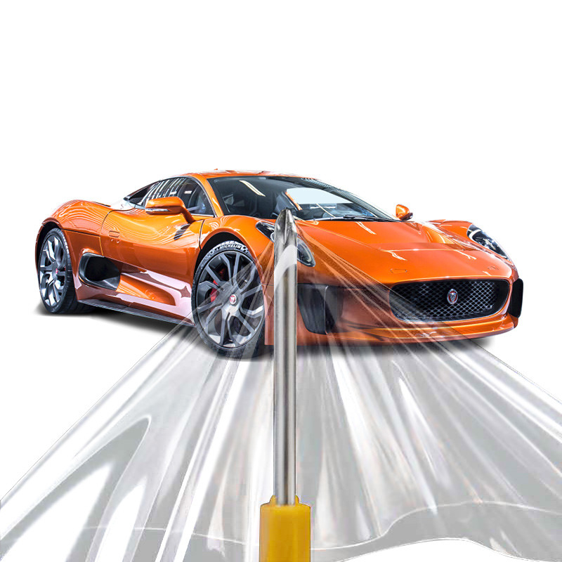 XUSHIELD 7 Mil 6 Mil PPF Film Anti Scratch Self Healing PPF TPH Parlak Açık Araba Vücudu Arabalar için PPF Boya Koruyucu Film
