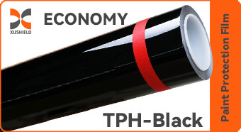 TPH Siyah 1.52*15M Şeffaf veya Siyah Kirlenme Karşıtı Özellikleri Sarma Stretç Koruyucu PPF