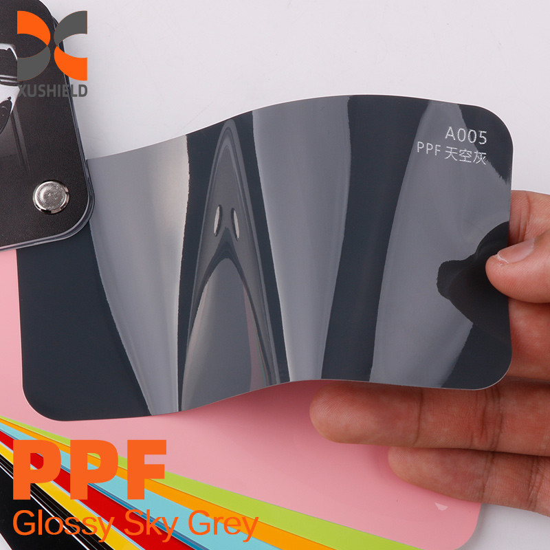Araba Filmi Üreticisi Yapıştırıcı renkli renkli Parlak PET UV Wrap Vinyl Tint Araba Dekoratif Filmi