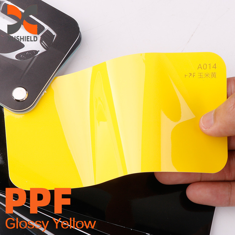 1.52x15m TPU Parlak beyaz Vinyl Hava Balonu Serbest Paket Parlak Gökyüzü Gri Boya Koruma Akıllı Renk PPF Araç Renk Değiştirme Filmi TPU tph PPF rengi