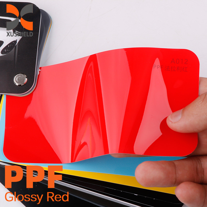 Araba Filmi Üreticisi Yapıştırıcı renkli renkli Parlak PET UV Wrap Vinyl Tint Araba Dekoratif Filmi