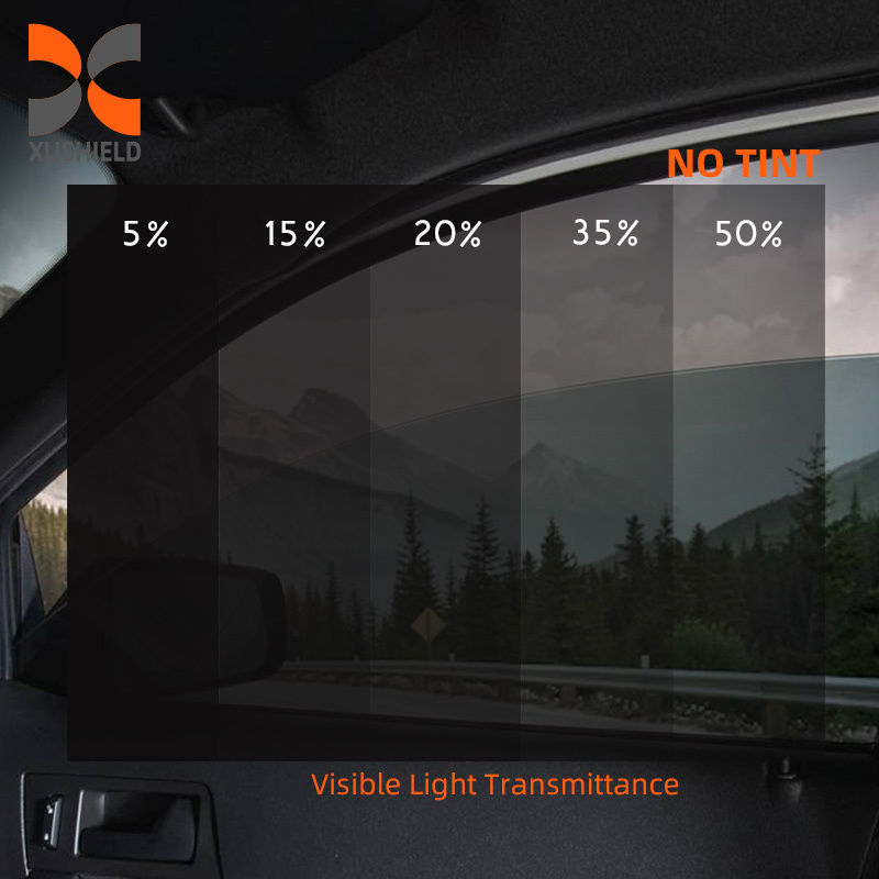 99% UV IR Block Nano Carbon Car Window Film 1.52x30M 8-Year Warranty